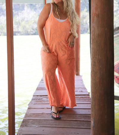 Blakeley - Sunset Daisy Terry Romper