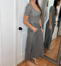 Blakely - Calista Stripe Dress - Plus