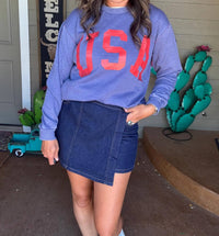 Blakely - Usa Crew Neck Sweatshirt
