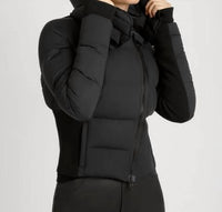 Blanc Noir - Asymmetrical Puffer Jacket