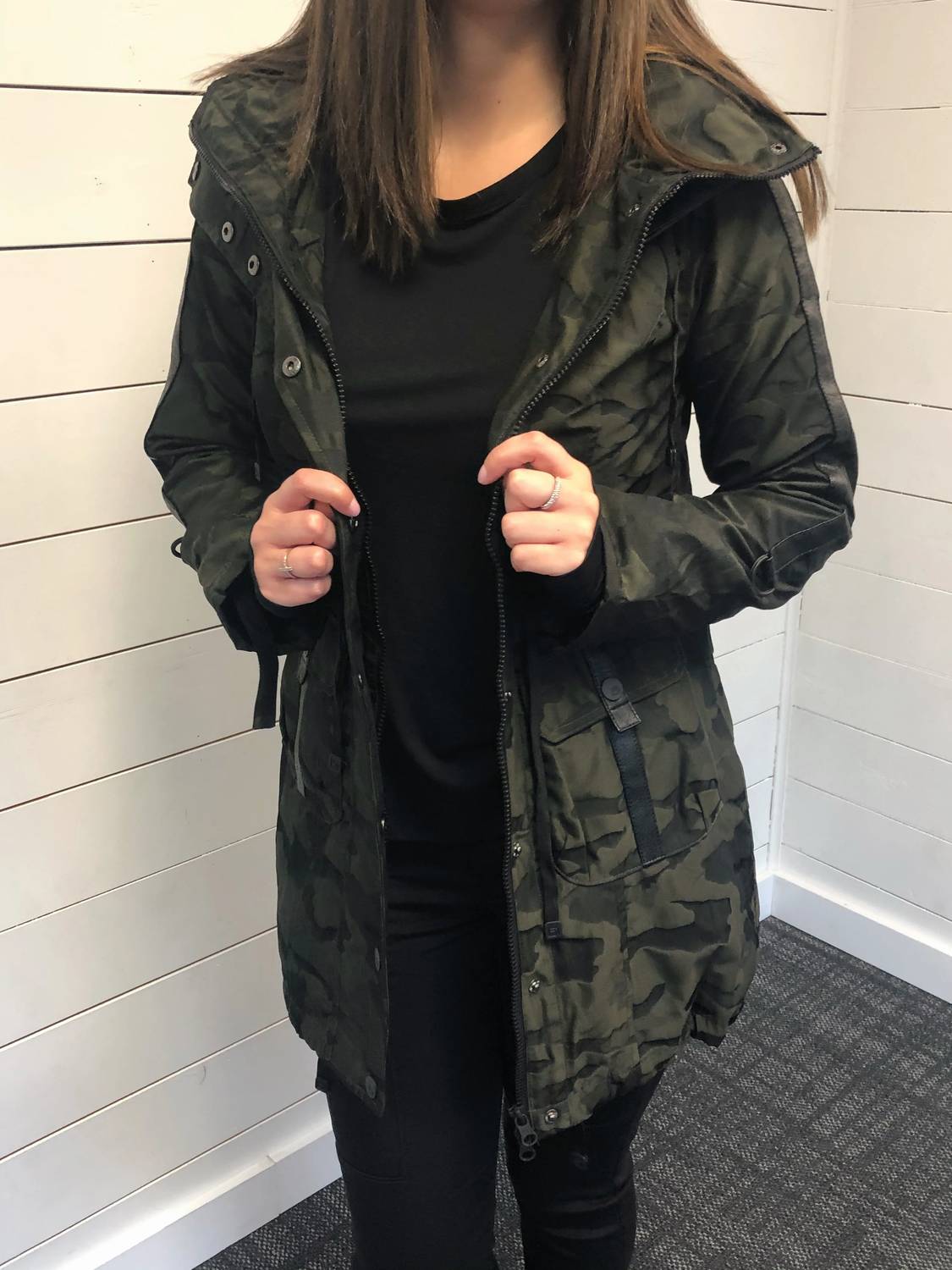 Blanc Noir - Camo Anorak Jacket