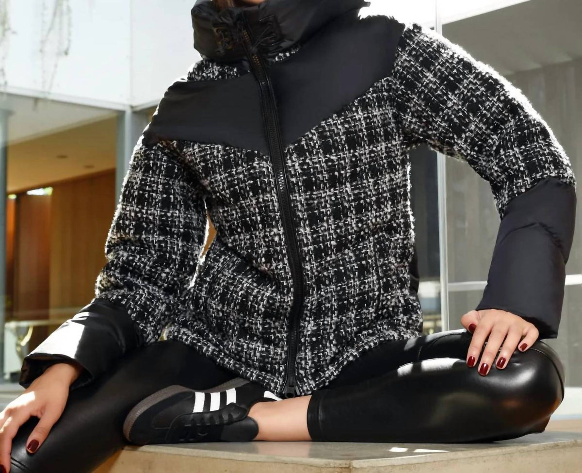 Blanc Noir - Irina Boucle Puffer Jacket