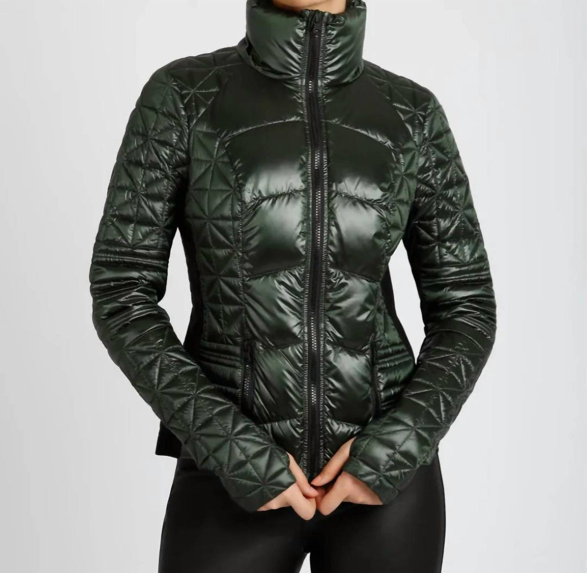 Blanc Noir - Lightweight Down Filled Packable Puffer Jacket