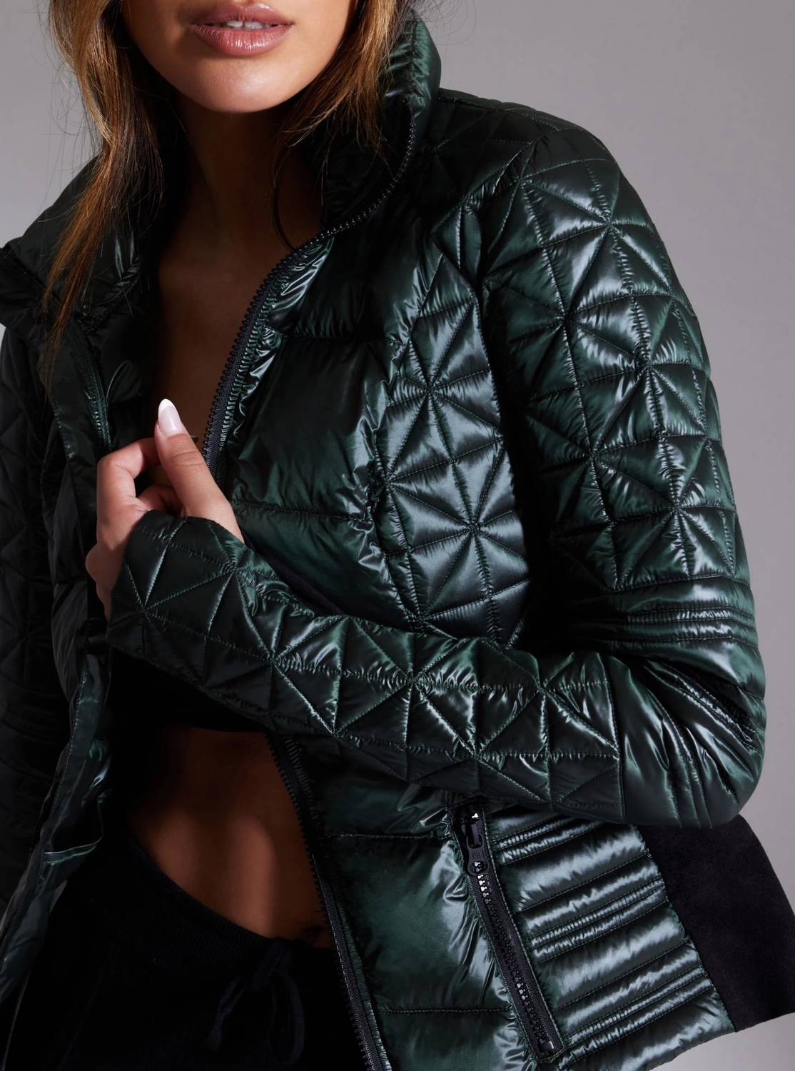 Blanc Noir - Lightweight Down Filled Packable Puffer Jacket