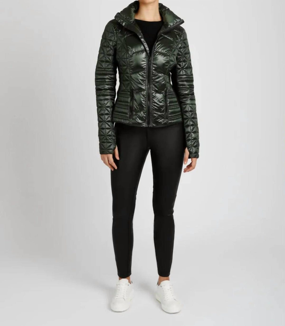 Blanc Noir - Lightweight Down Filled Packable Puffer Jacket