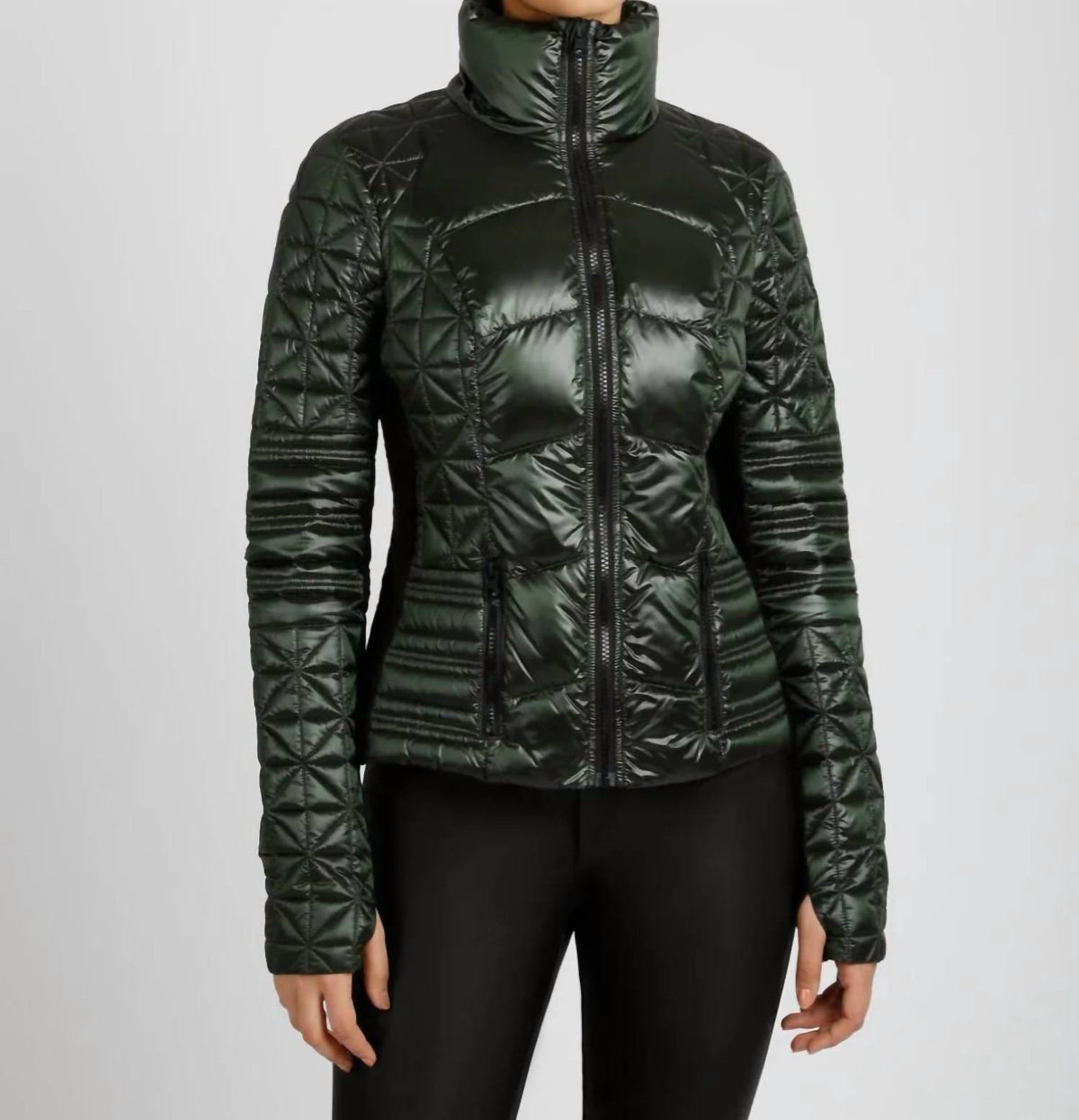 Blanc Noir - Lightweight Down Filled Packable Puffer Jacket