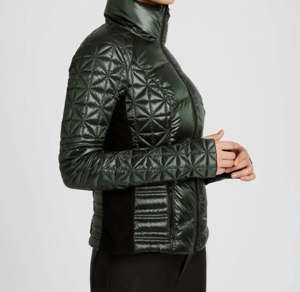 Blanc Noir - Lightweight Down Filled Packable Puffer Jacket