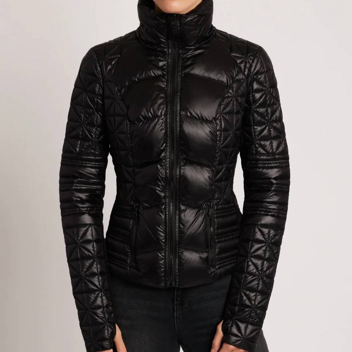 Blanc Noir - Lightweight Packable Puffer Jacket