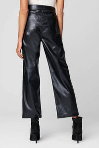 Blanknyc - The Baxter In Track Record Pant high rise wide leg