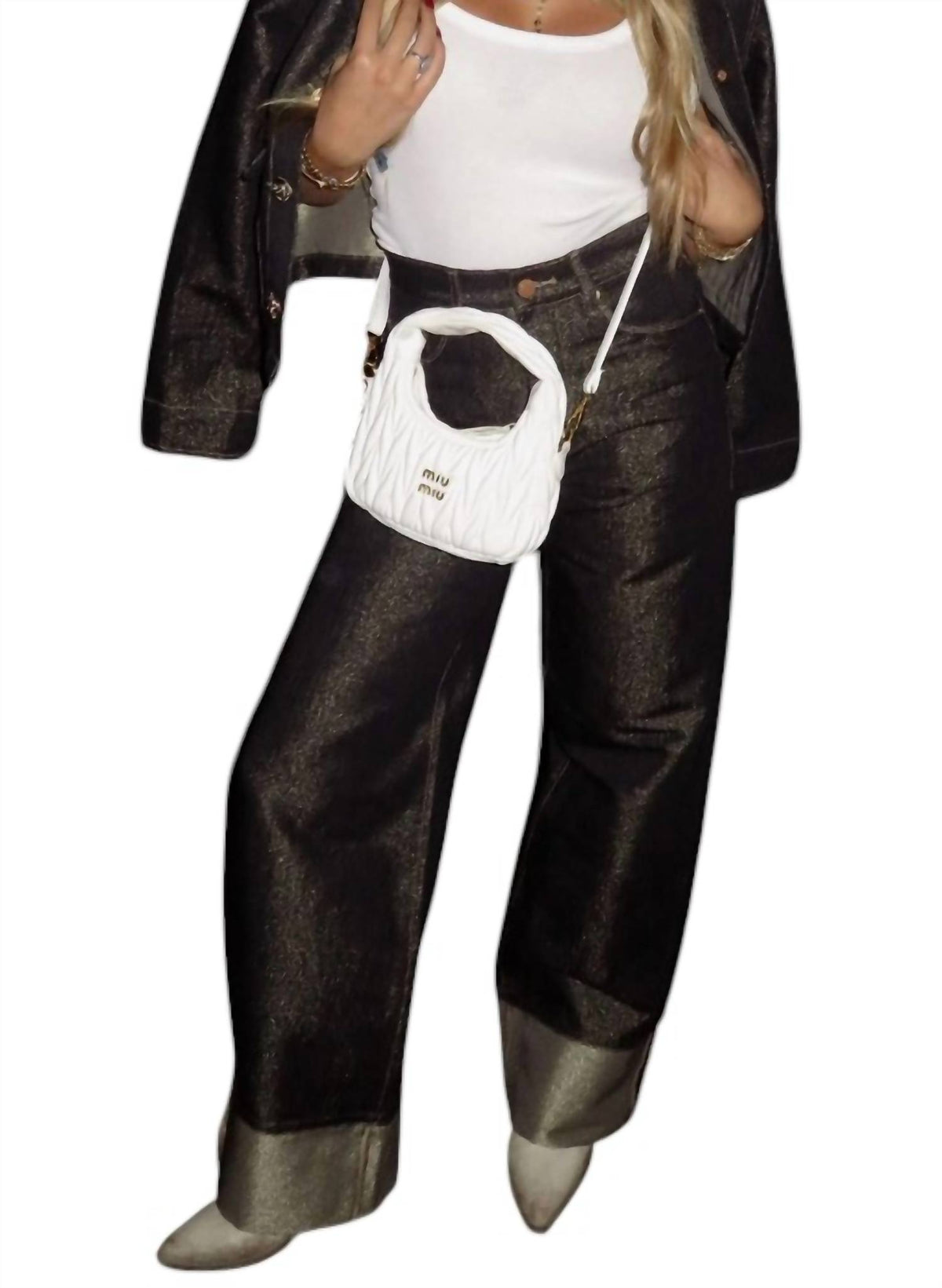 Blanknyc - Clout Chaser Metallic Jean