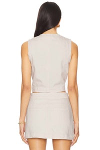 Blanknyc - Sleeveless Denim Top