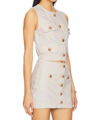 Blanknyc - Sleeveless Denim Top