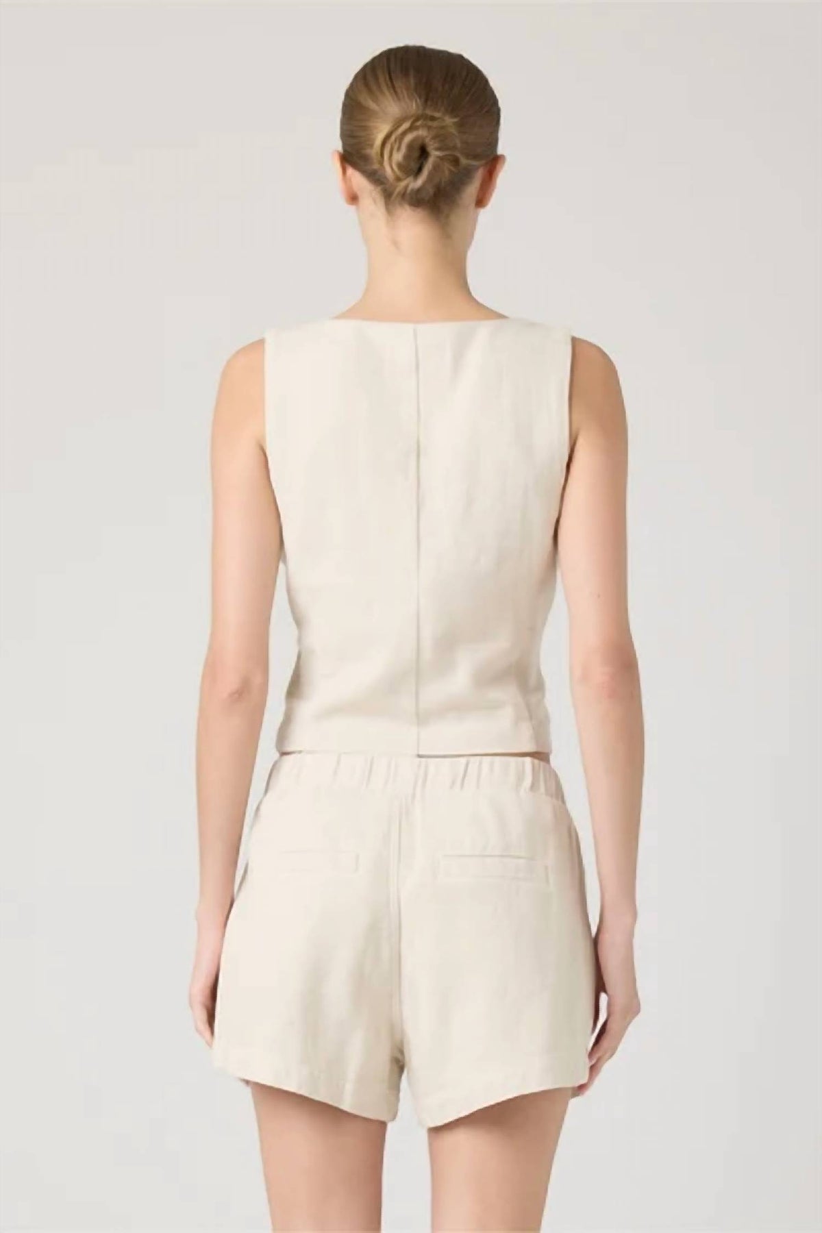 Blanknyc - Square Neck Button Down Vest