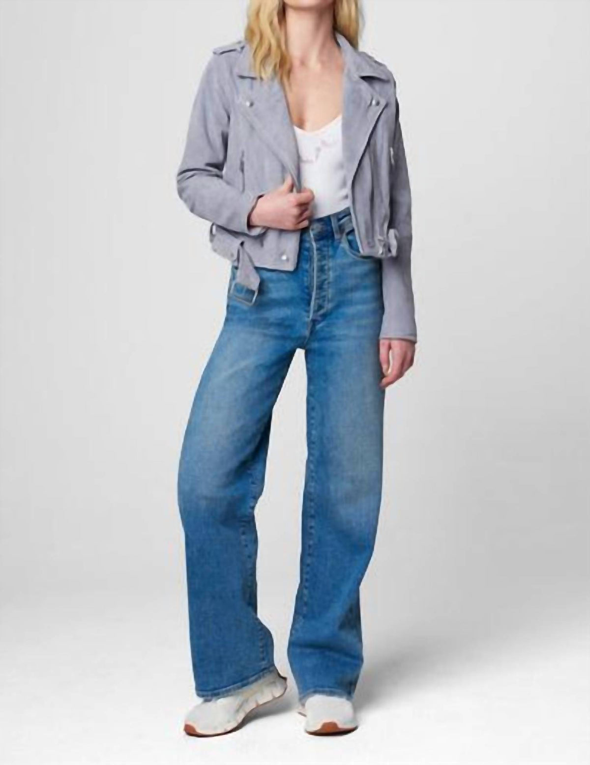 Blanknyc - Suede Moto Jacket