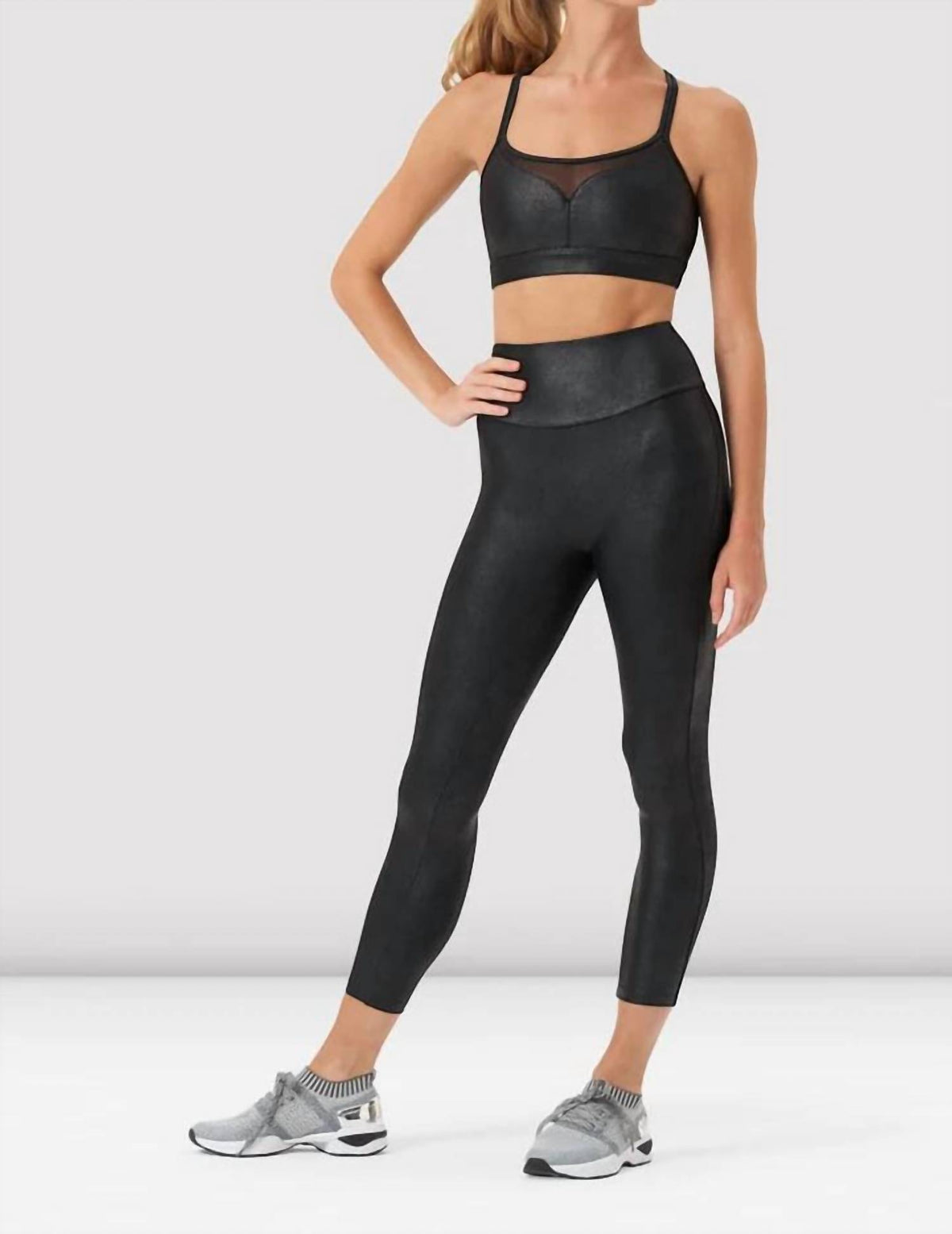 Bloch - Adele Full Length Leather Look Leggings