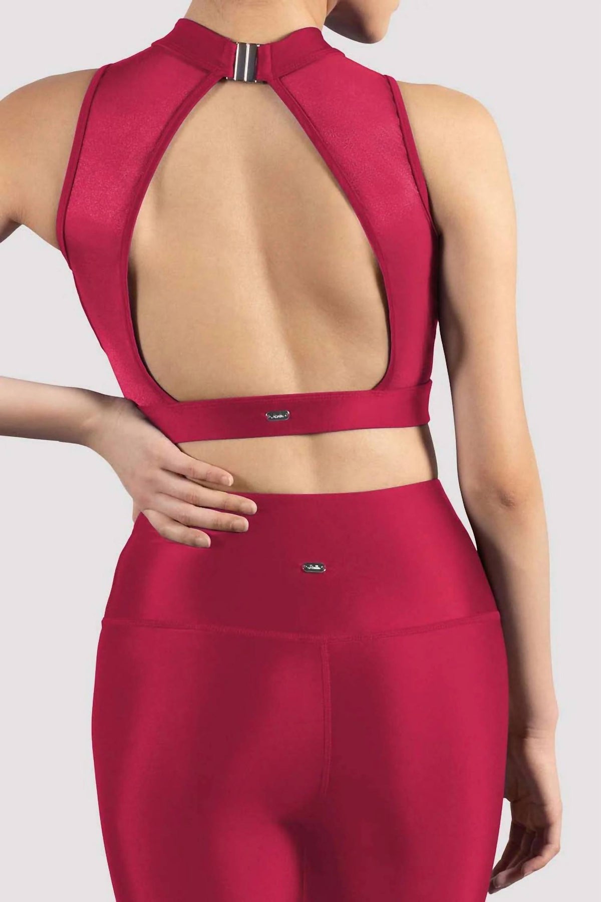 Bloch - Mirella Glow High Neck Crop Top
