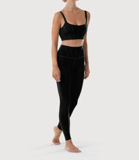Bloch - Paneled Waist Leggings