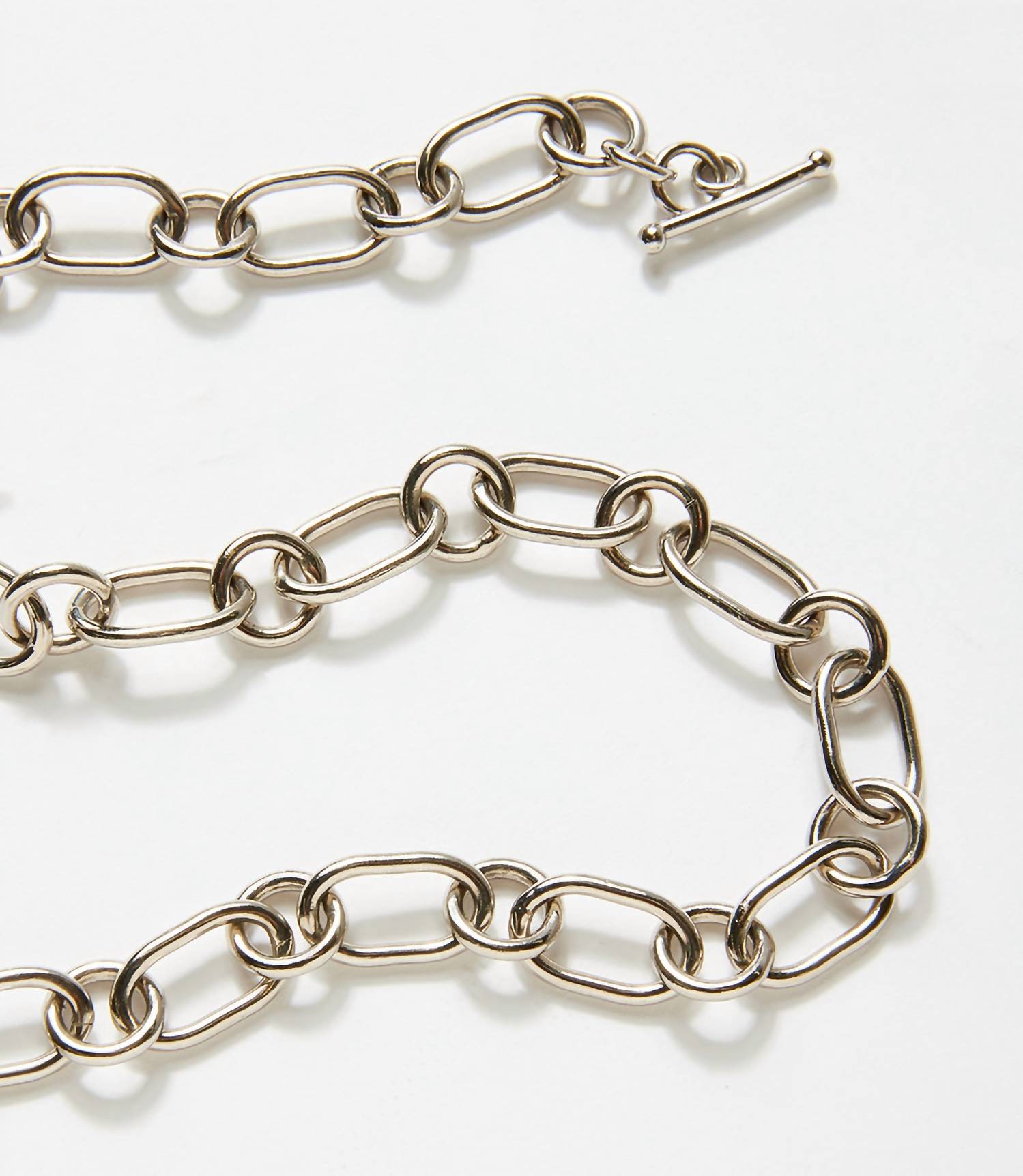 Blooh - Chainlink Necklace - jewelry - necklaces - silver