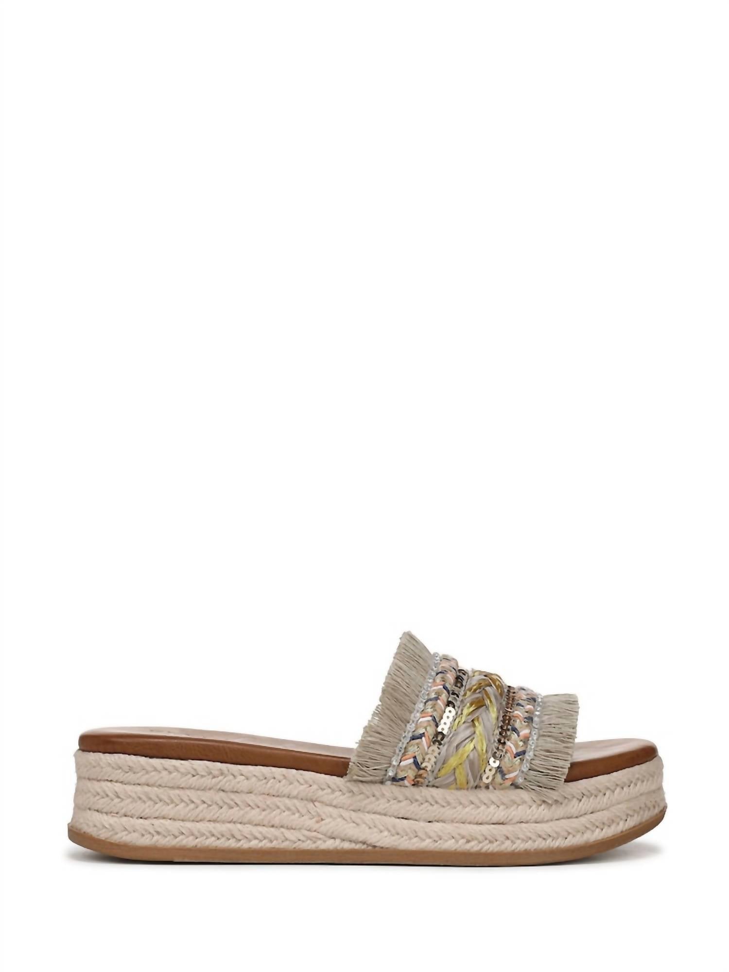 Blowfish - Women's Miami Platform Sandal - gold - polyester - sandals