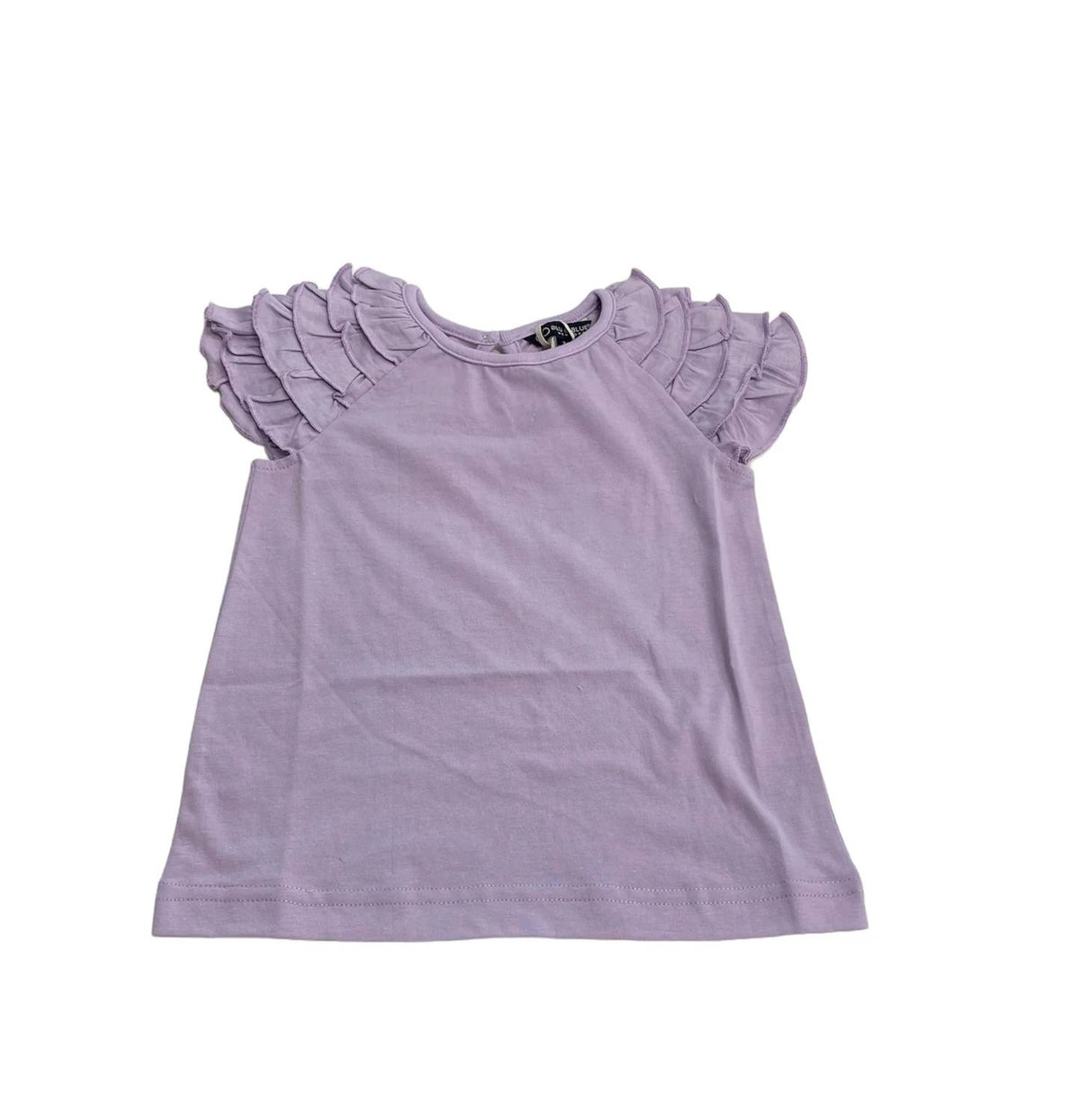 Blu & Blue - Kids' Ruffle Sleeve Top