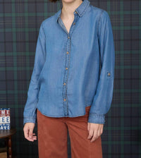Blu Pepper - 3/4 Tab Sleeve Shirt