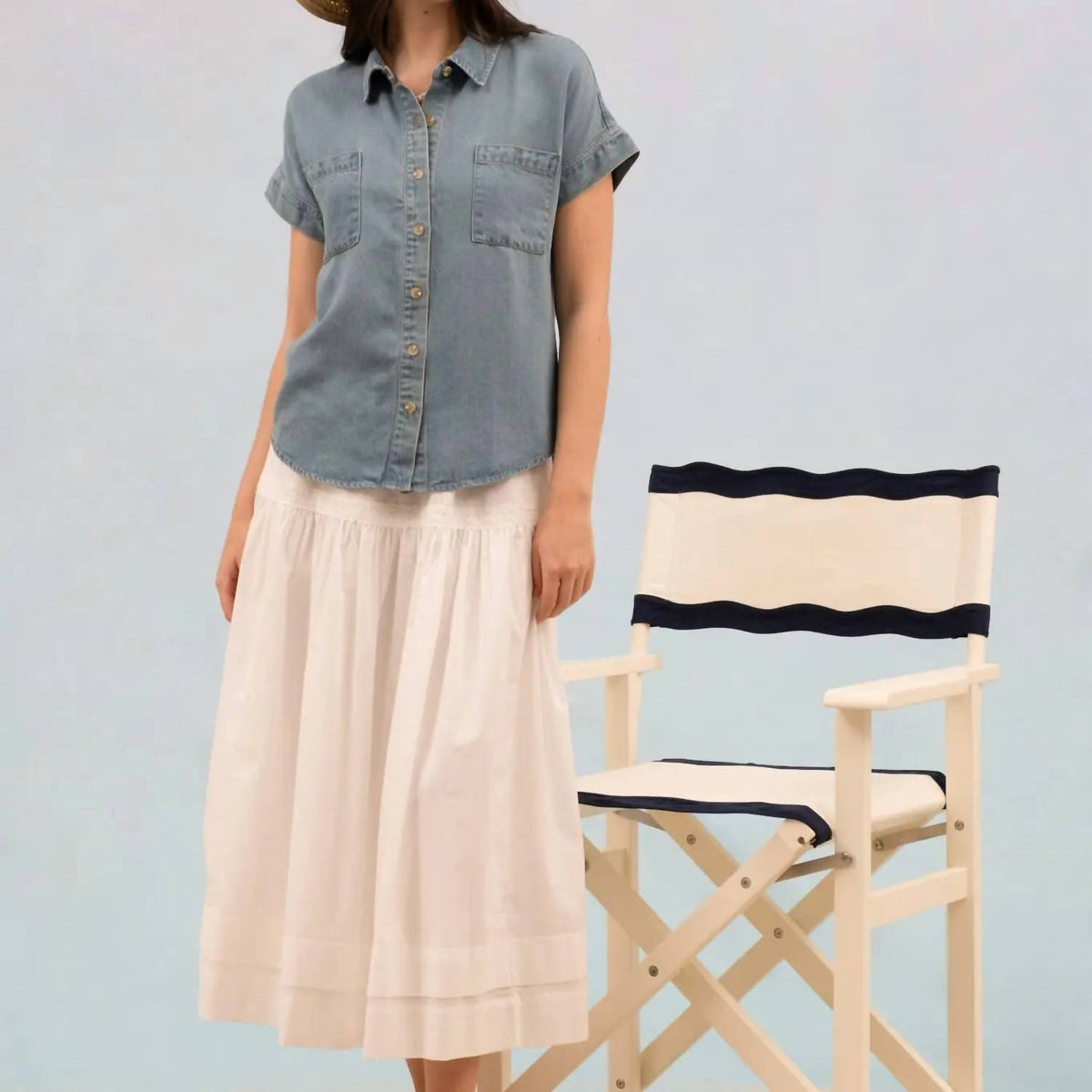 Blu Pepper - Button Down Top