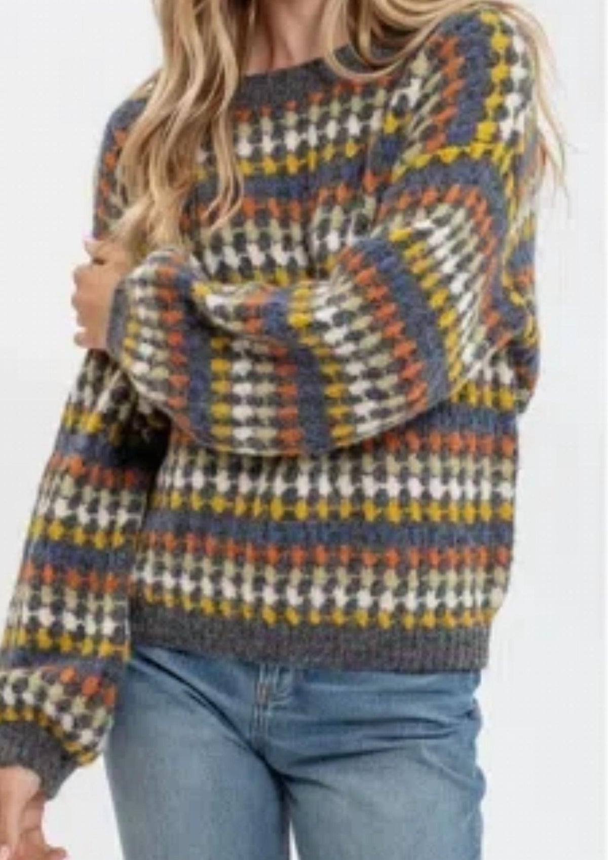 Blu Pepper - Classic Crewneck Sweater