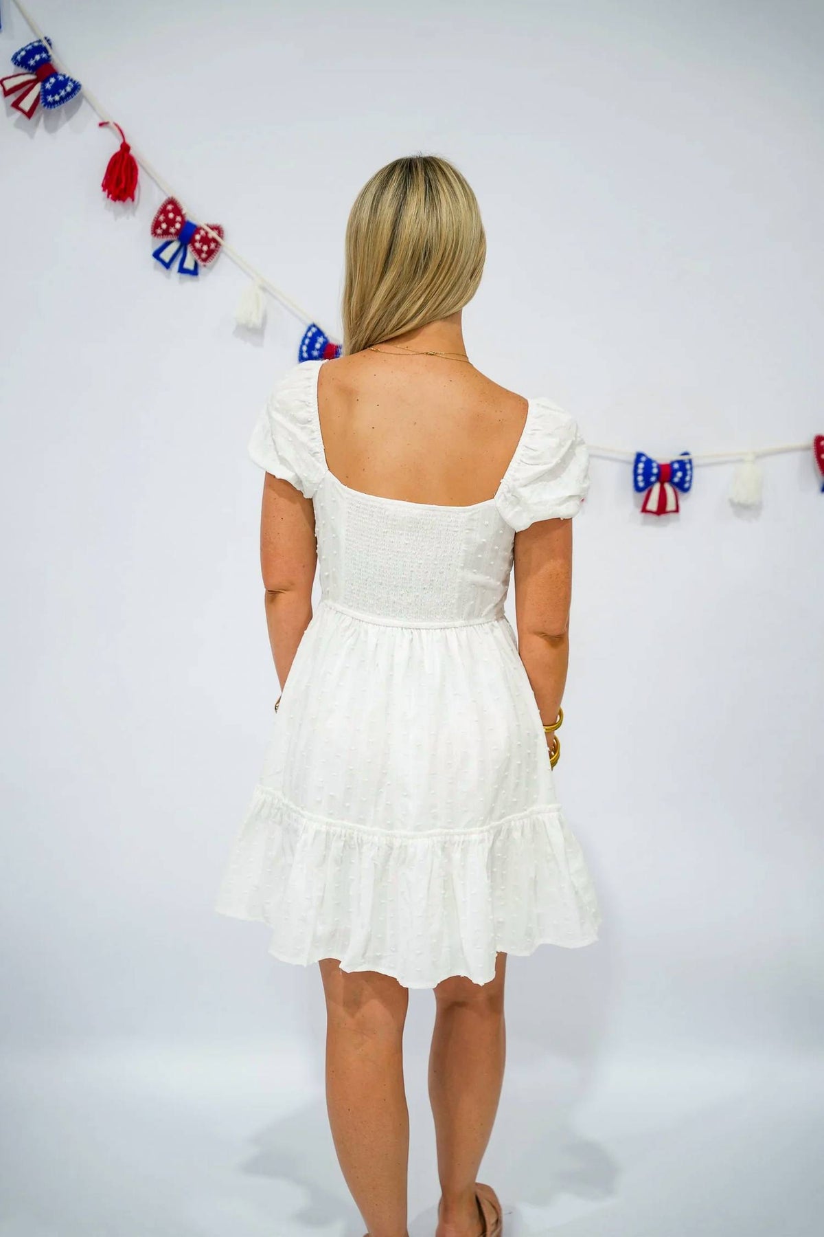 Blu Pepper - Front Tie Mini Dress