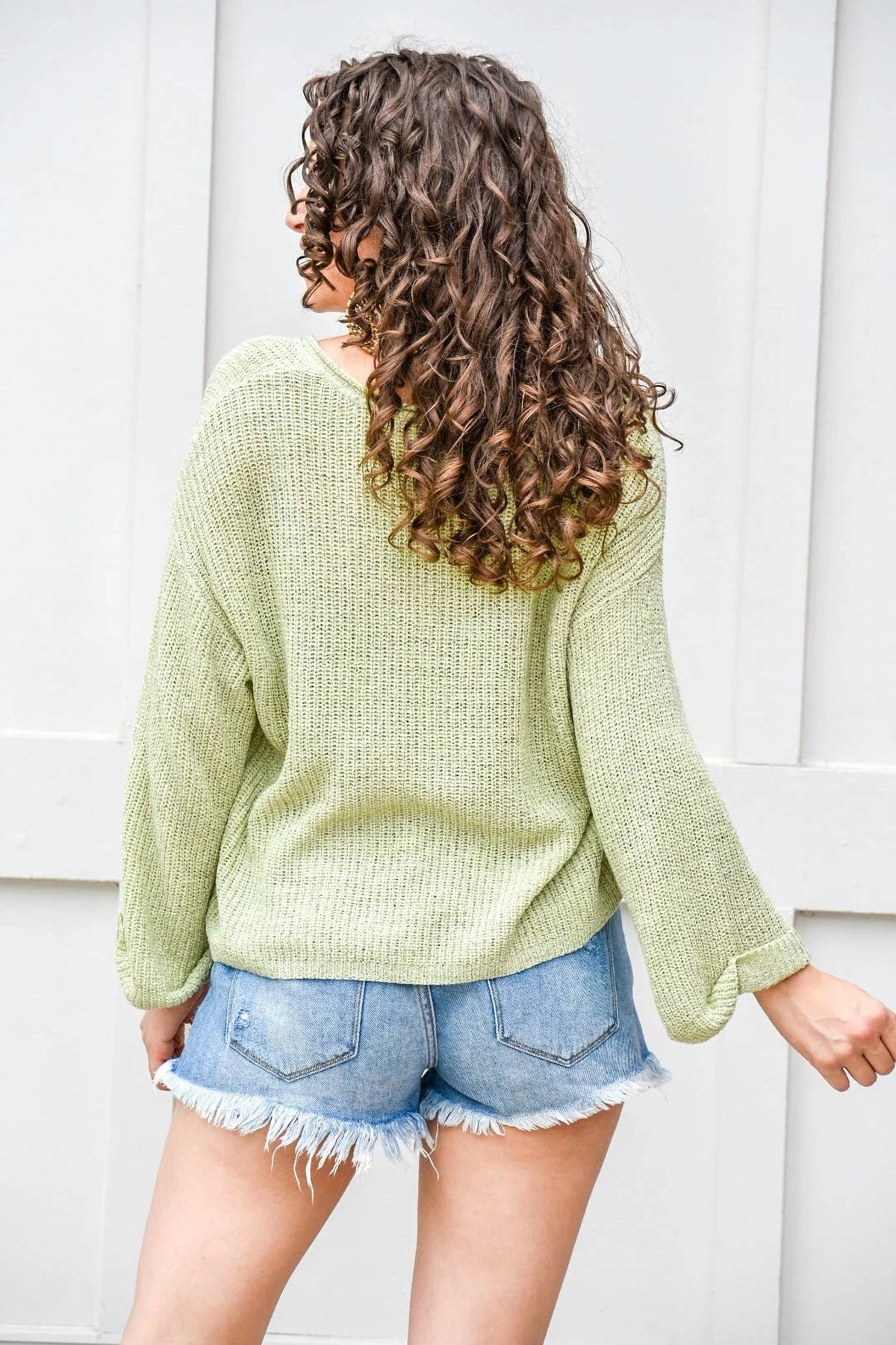 Blu Pepper - Long Sleeves Pullover Top