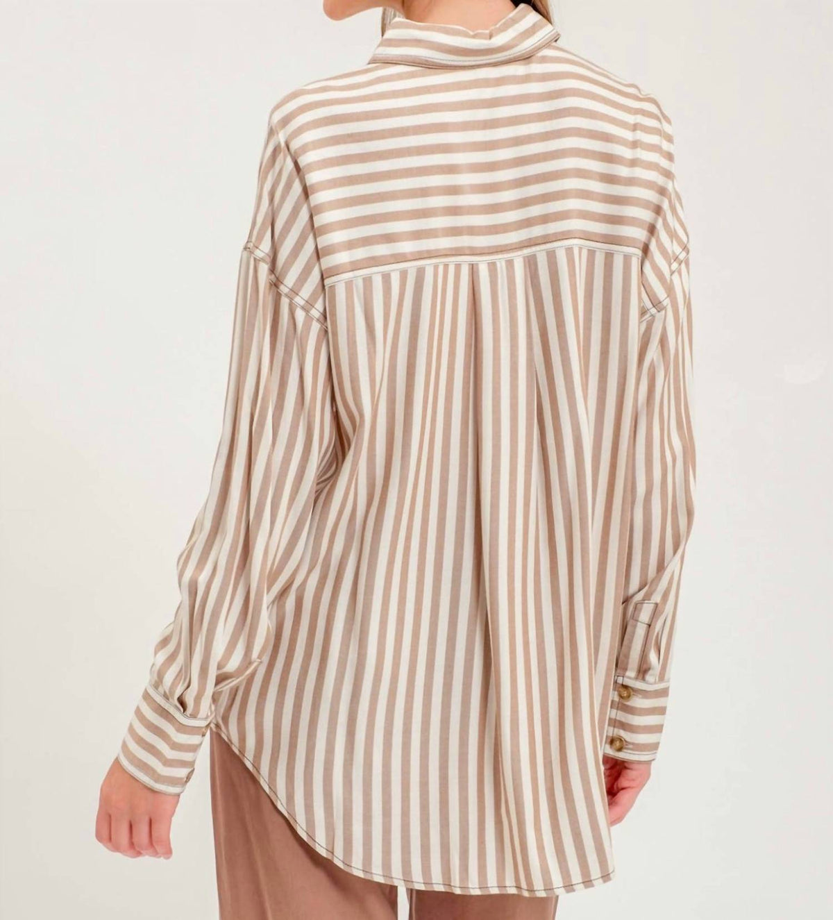 Blu Pepper - Jemma Long Sleeve Button Front Shirt