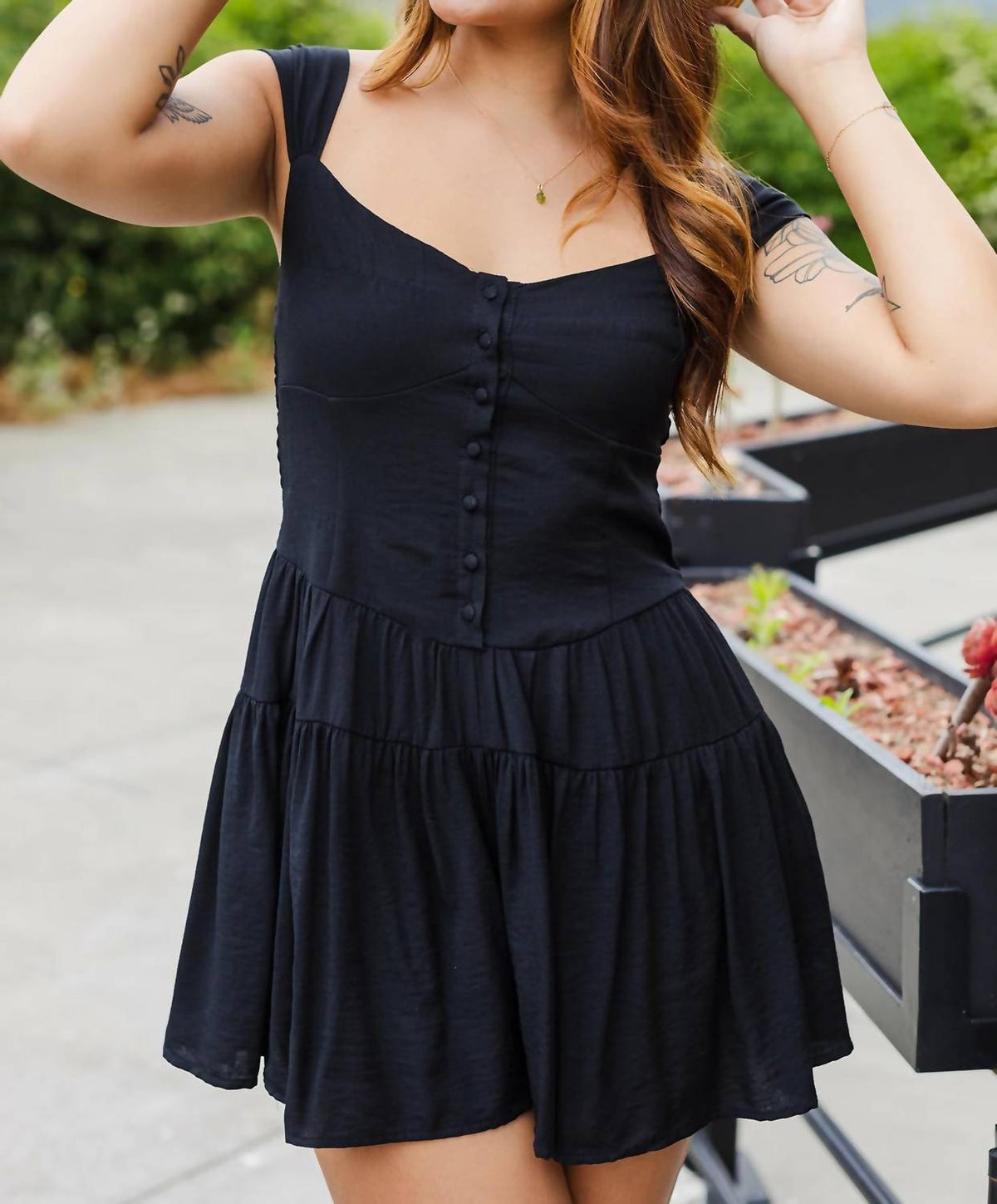 Blu Pepper - Last Call Button Down Romper