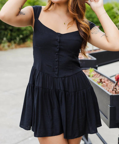 Blu Pepper - Last Call Button Down Romper