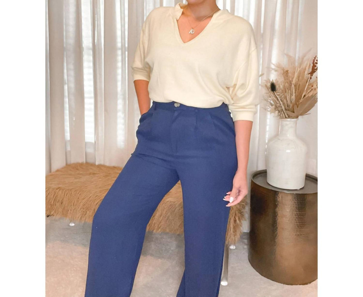 Blu Pepper - Madison V Neck Top