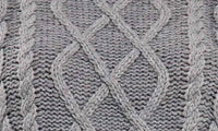 Blu Pepper - Mixed Media Cable Sweater