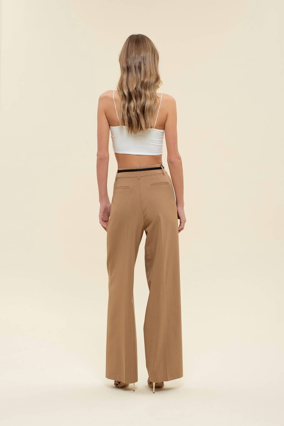 Blu Pepper - Pinstripe Trouser Pants