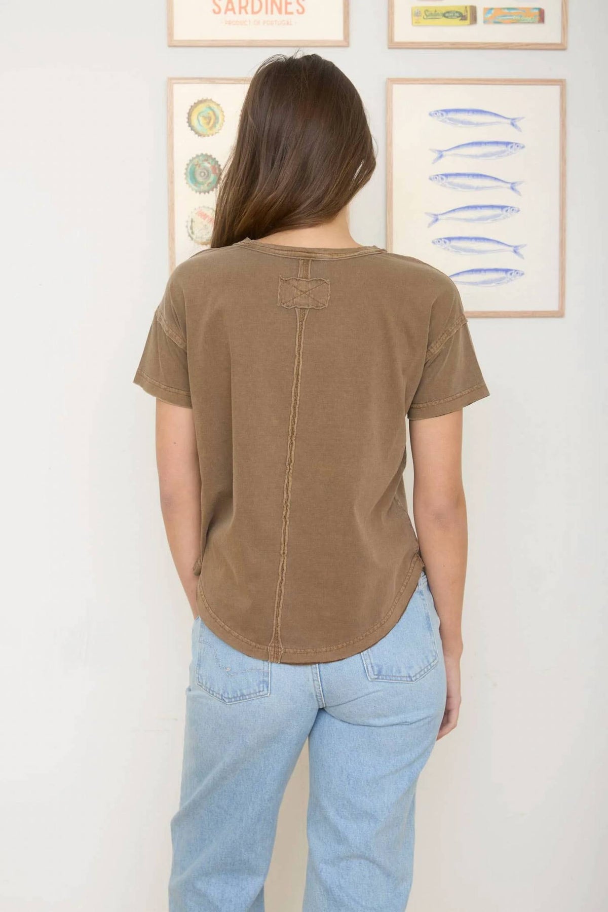 Blu Pepper - Reilly Exposed Seam Knit Top