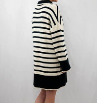 Blu Pepper - Striped Collared Dress