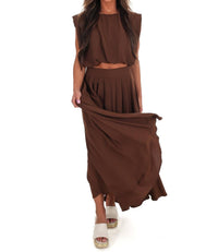 Blu Pepper - Worth Keeping Two Piece Skirt Set