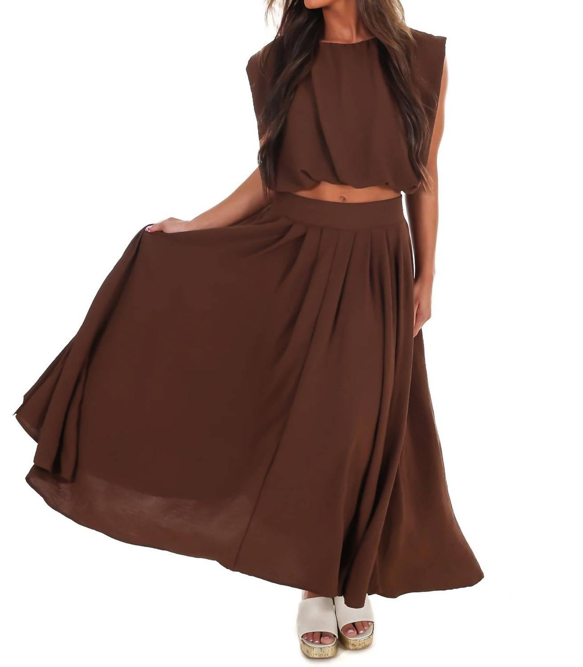 Blu Pepper - Worth Keeping Two Piece Skirt Set