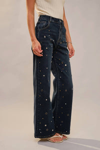 Blue B - DALLAS STUDDED JEAN