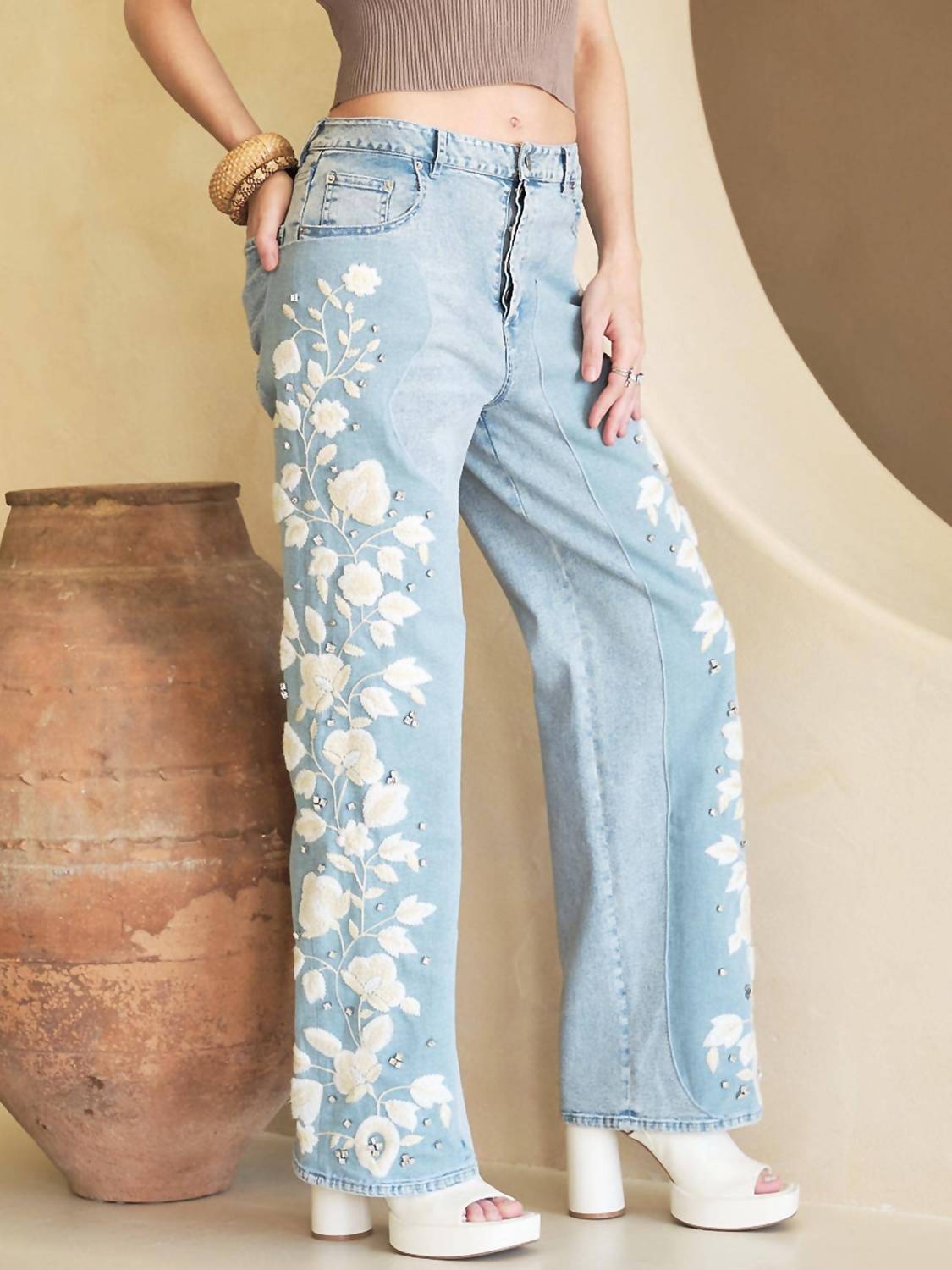 Blue B - Ophelia Embellished Jeans