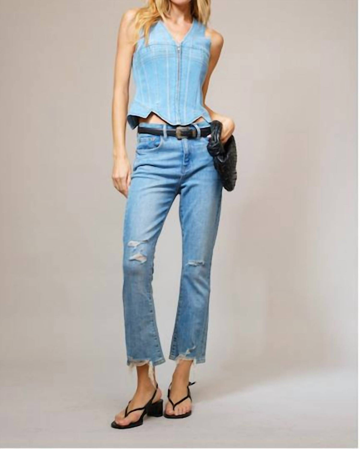 Blue B - Rugged Corset Vest