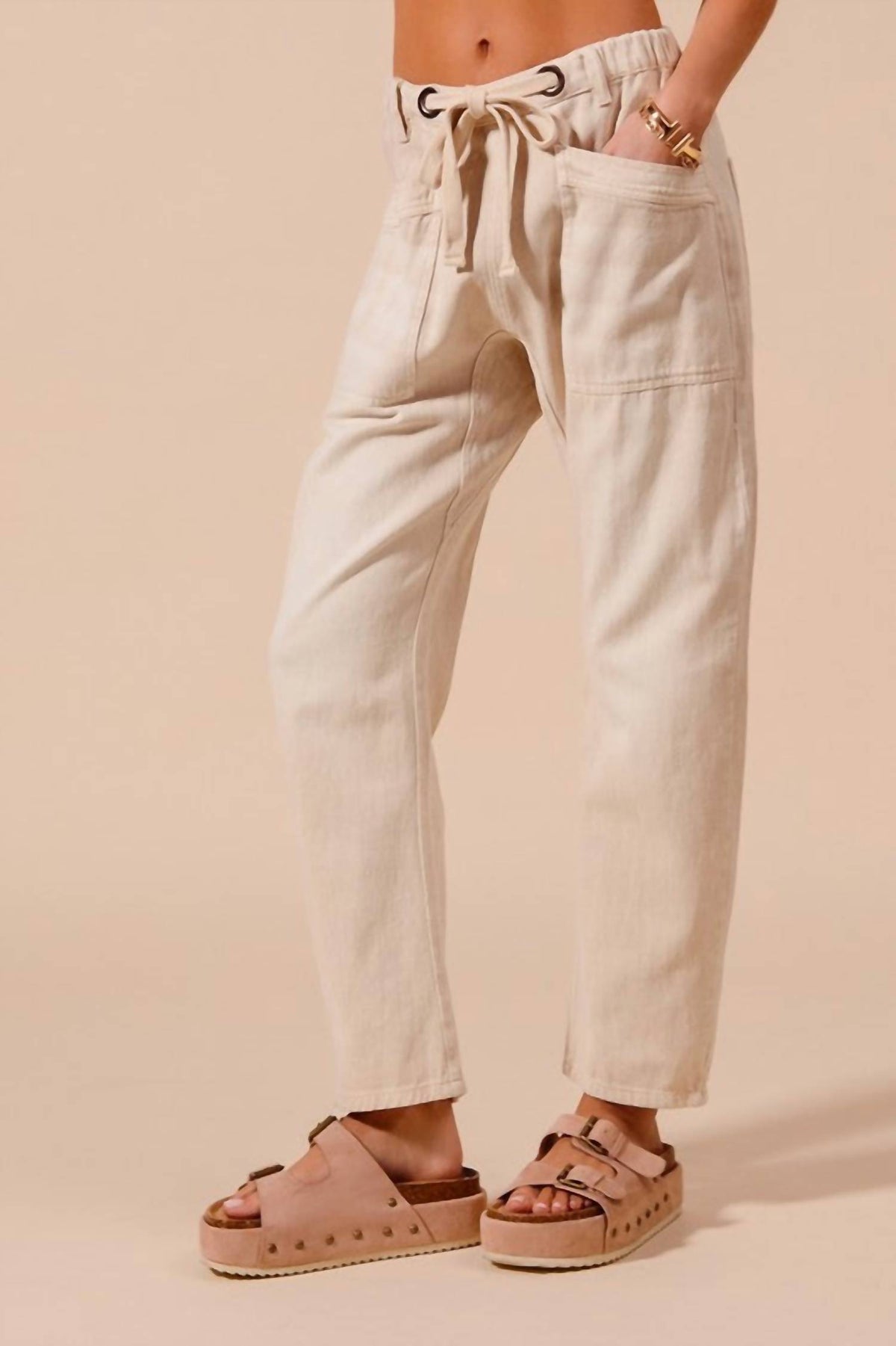 Blue B - Slim Barrel Pants