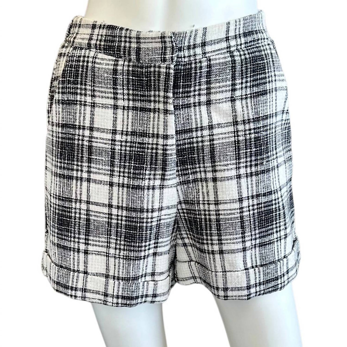 Blue B - Women's Plaid Flannel Short
