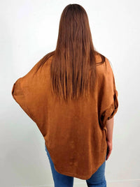 Blue B - Women's Studded High Low Oversized Tee