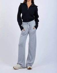 Blue Blush - Sienna Crop Knit Sweater