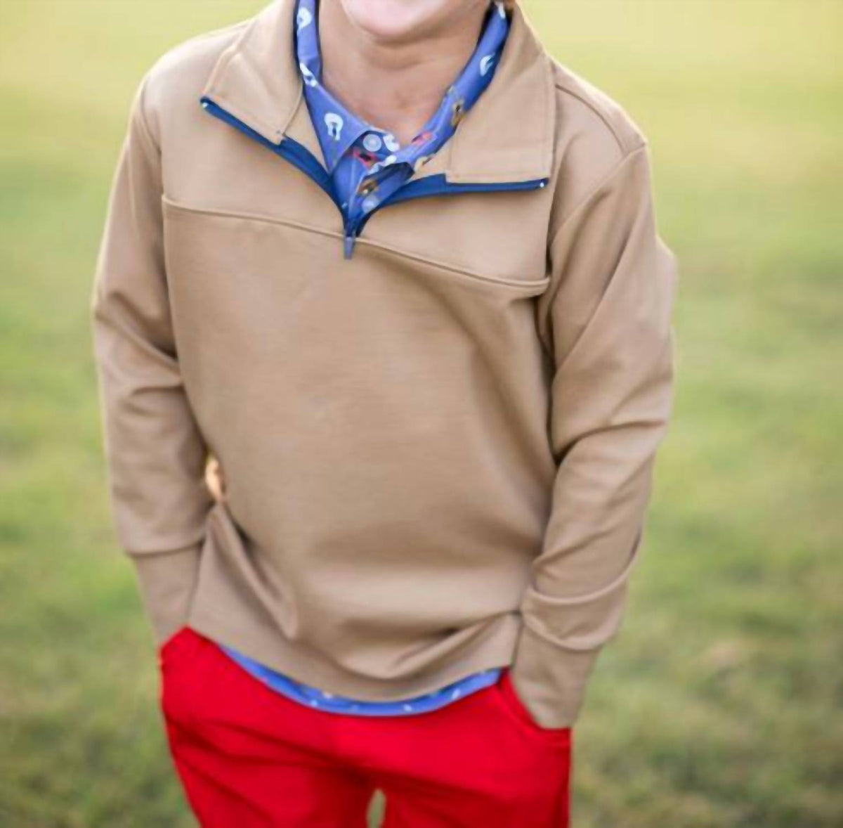Blue Quail Clothing Co. - Quarter Zip Performance Pullover Top