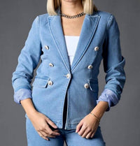 Blue Revival - Miley Recycled Blazer