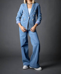 Blue Revival - Miley Recycled Blazer