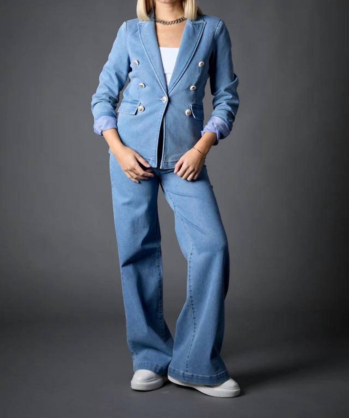 Blue Revival - Miley Recycled Blazer